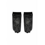 Gants en cuir noir Calvin Klein