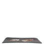 Dolce & Gabbana Black Leather #DGFAMILY Embellished Men Zip Pouch Bag
