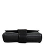 Dolce &amp; Gabbana Black Logo Plaque Leather Buckled Shoulder Crossbody Bag