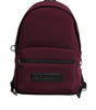 Dolce & Gabbana Burgundy Montreale Tecnico Textile Men Backpack Bag