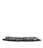 Dolce & Gabbana Multicolor Leopard Jacquard Logo Plaque Men Pouch Bag