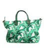 Dolce & Gabbana Green Canvas Botanical Garden Women Tote Bag