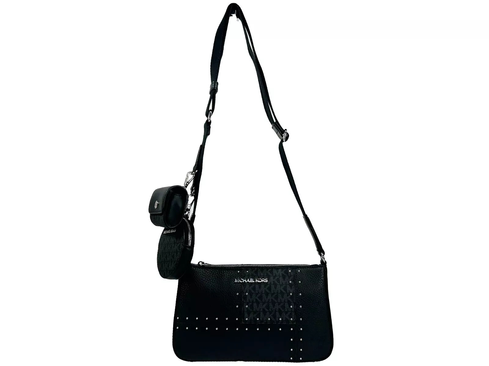 Sac à main Michael Kors Crossbody Tech Attachment noir