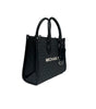 Michael Kors Mirella Signature Small Top Zip Tote Bag Black