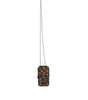 Dolce & Gabbana Brown Leopard Print Dauphine Leather Zip Around Wallet