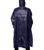 Dolce & Gabbana Dark Blue Cotton Hooded Men Raincoat Jacket