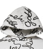 Dolce &amp; Gabbana White Logo Cotton Hooded Sweatshirt Sweater