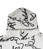 Dolce &amp; Gabbana White Logo Cotton Hooded Sweatshirt Sweater
