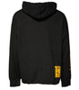 Dolce & Gabbana Black Cotton Hooded DG Shield Pullover Sweater