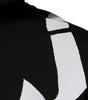 Dolce & Gabbana Black White Logo Hooded Sweatshirt Sweater