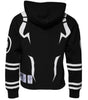 Dolce & Gabbana Black White Logo Hooded Sweatshirt Sweater