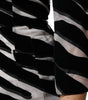 Dolce & Gabbana Black White Zebra A-line Sheath Mini Dress