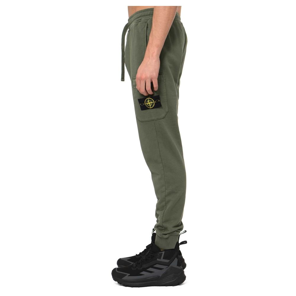 Stone Island Beige Cotton Men Trouser