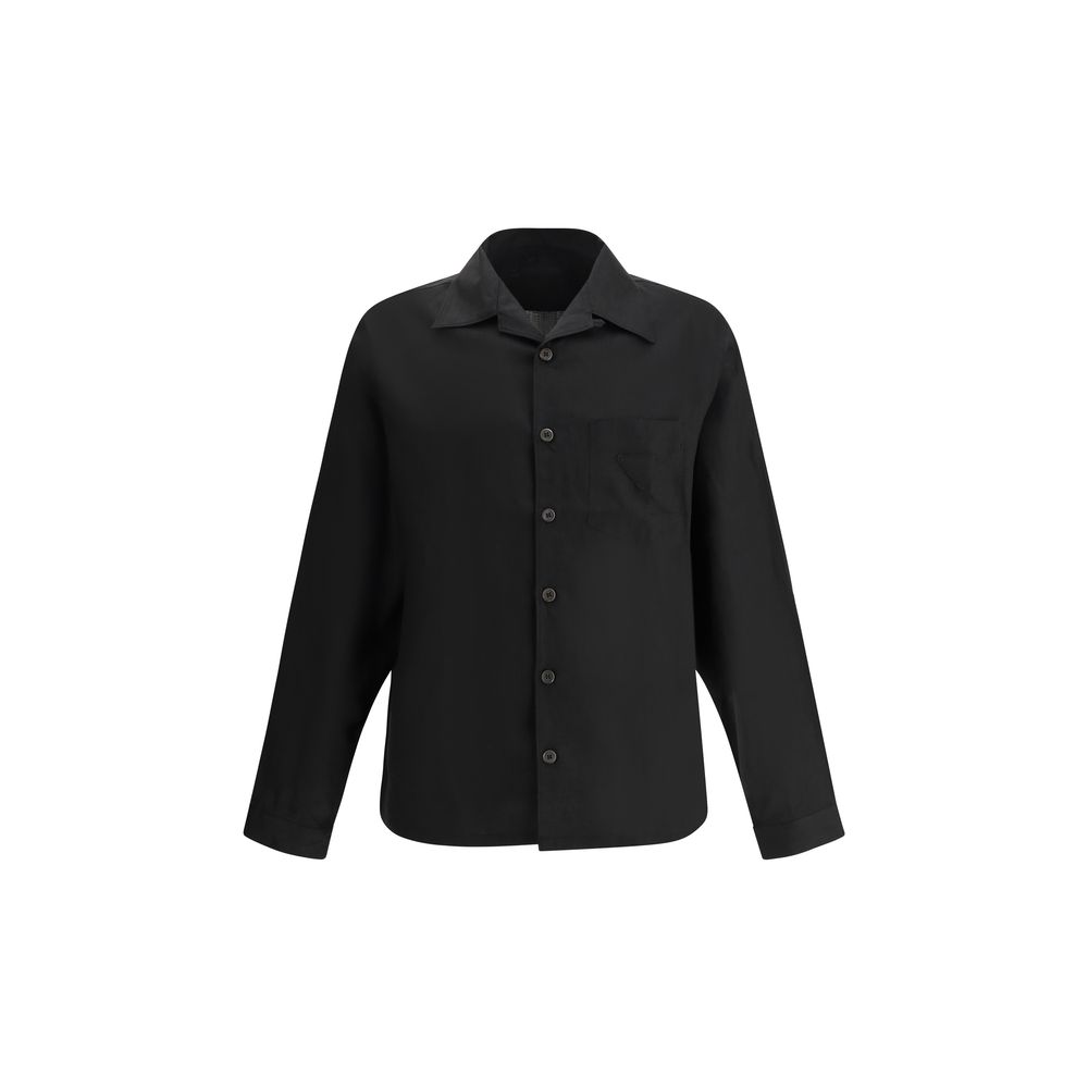 Prada Black Linen Shirt