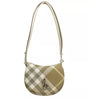 Burberry Mini Check Rocking Horse Crossbody Bag Purse