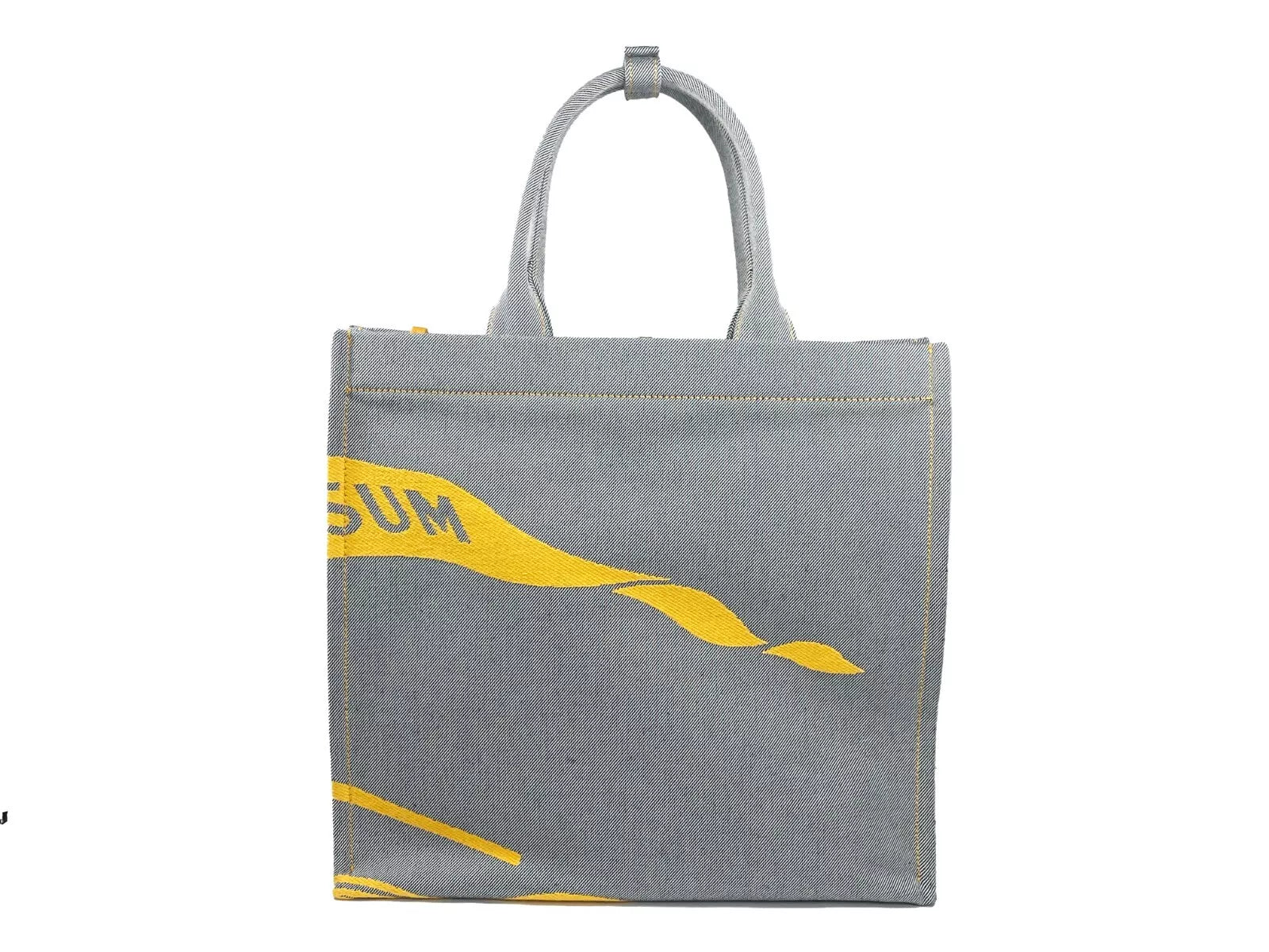 Sac fourre-tout en toile Burberry EKD avec pochette à monnaie, motif tournesol gris