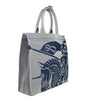 Sac fourre-tout Burberry en toile bleu marine EKD avec pochette à monnaie