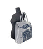 Sac fourre-tout Burberry en toile bleu marine EKD avec pochette à monnaie