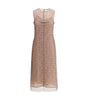 Robe midi en dentelle Fendi