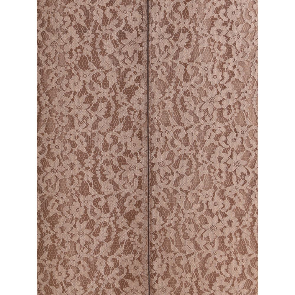 Robe midi en dentelle Fendi