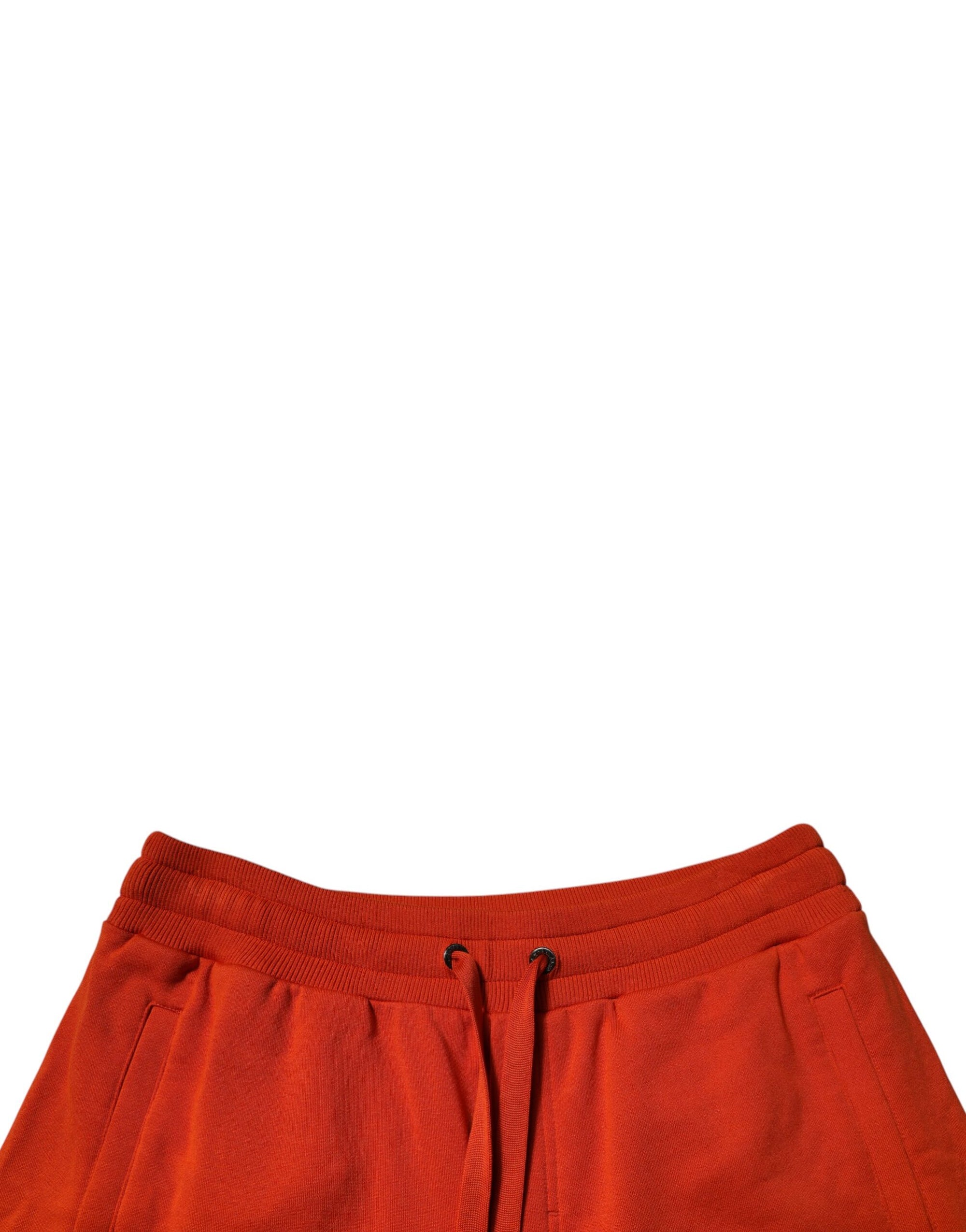 Bermuda taille moyenne en coton mélangé rouge Dolce &amp; Gabbana pour homme
