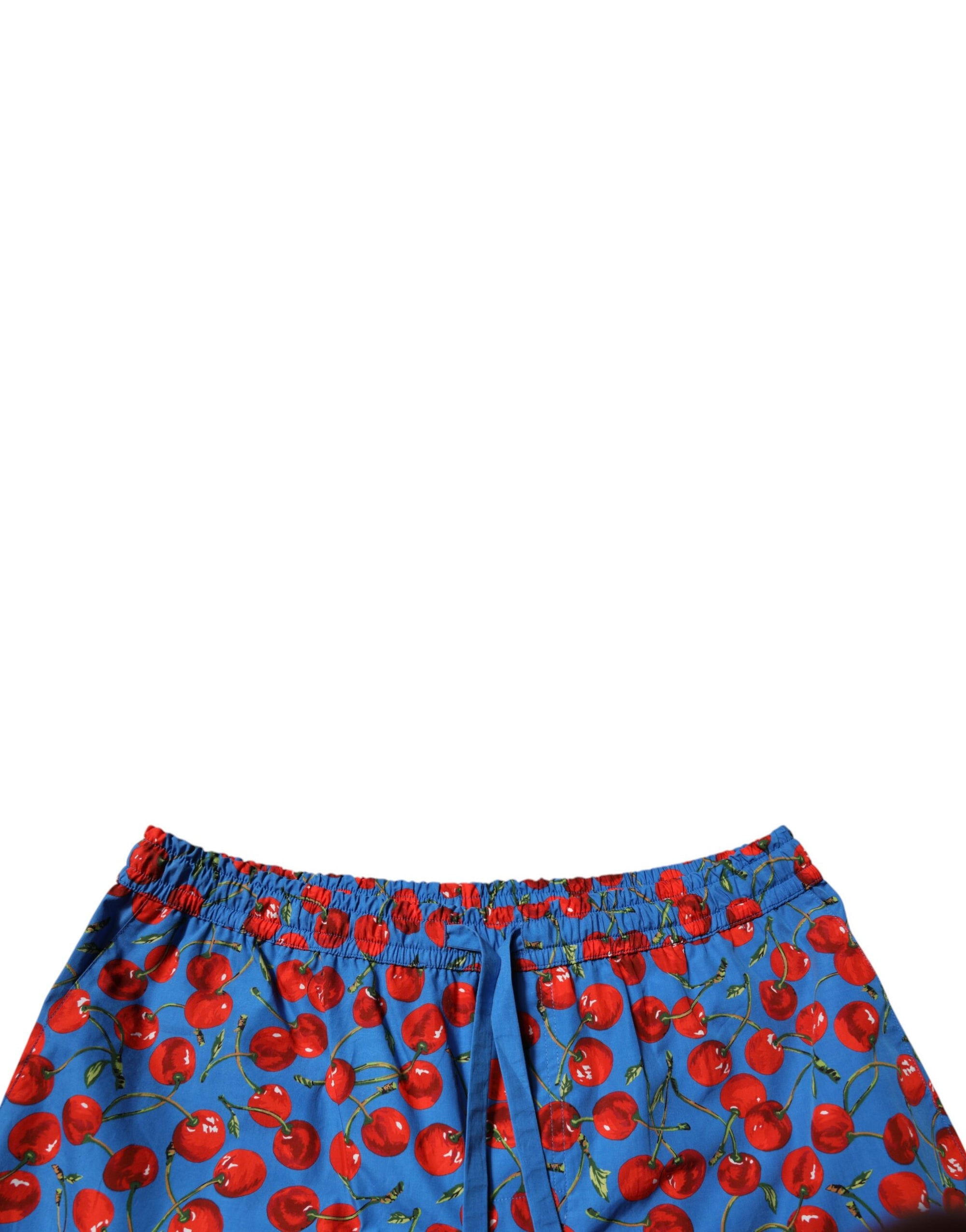 Bermuda Dolce &amp; Gabbana en coton imprimé cerises bleues pour homme