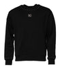 Dolce & Gabbana Black Logo Stud Pullover Sweatshirt Sweater