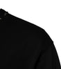 Dolce & Gabbana Black Logo Stud Pullover Sweatshirt Sweater