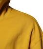 Dolce & Gabbana Yellow Logo Plaque Hooded Full Zip Sweater