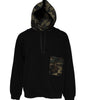 Dolce & Gabbana Black Camouflage Hooded Sweatshirt Sweater