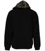 Dolce & Gabbana Black Camouflage Hooded Sweatshirt Sweater