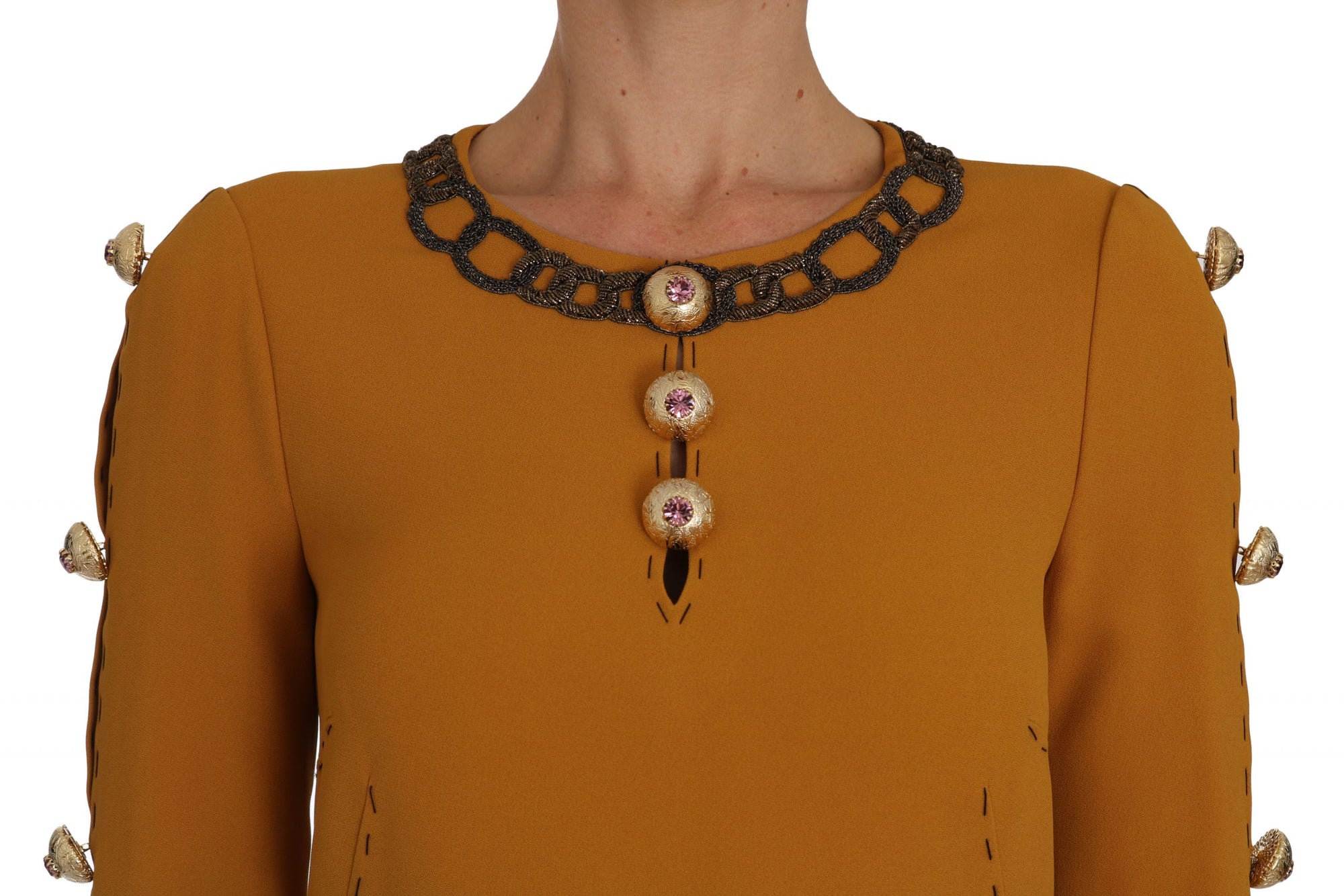 Mini-robe ornée de cristaux Dolce &amp; Gabbana - Luxe Charm