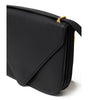 Sac bandoulière en cuir noir Bottega Veneta