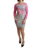 Moschino Gray Cotton Dress
