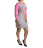 Moschino Gray Cotton Dress