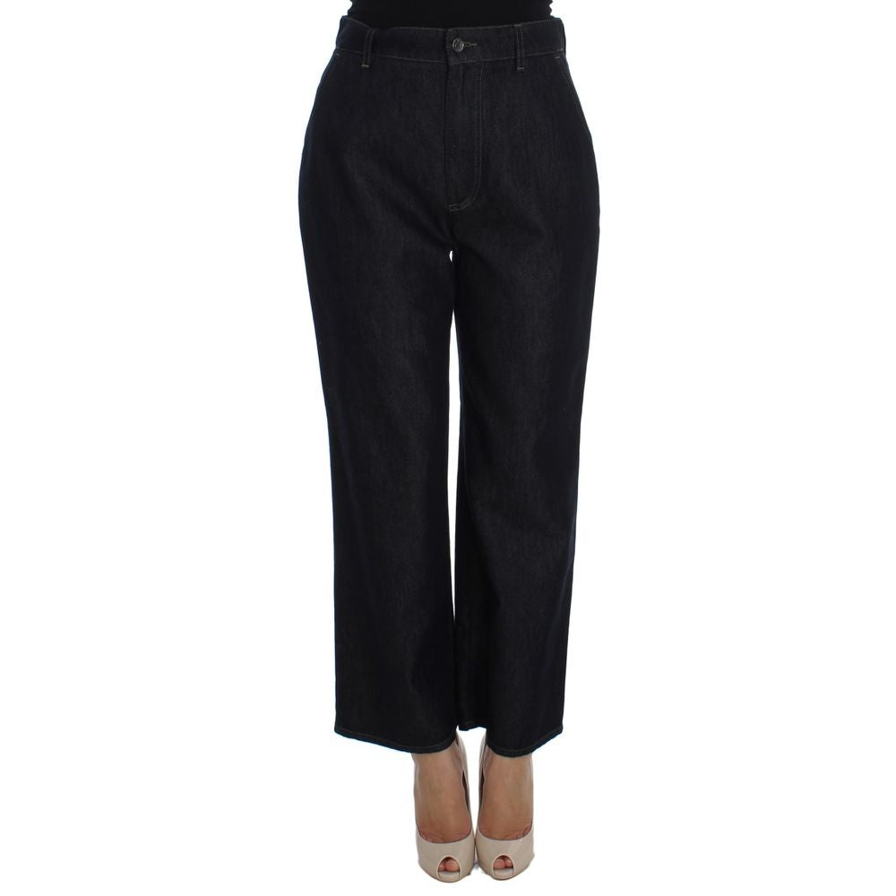 Dolce &amp; Gabbana Blue Cotton Jeans &amp; Pant