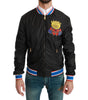 Dolce & Gabbana Black Material Jacket