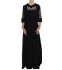 Dolce & Gabbana Black Wool Dress