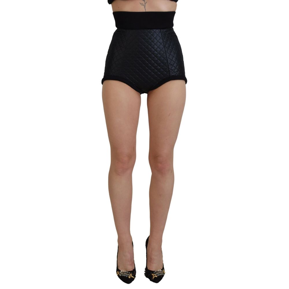 Short en coton noir Dolce & Gabbana