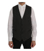 Dolce & Gabbana Gray Wool Vest