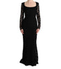 Dolce & Gabbana Black Cotton Dress