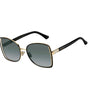 Lunettes de soleil bicolores en métal Jimmy Choo