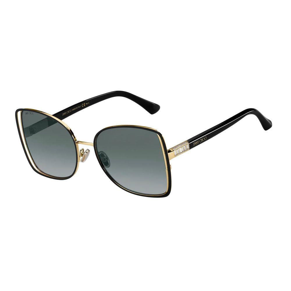 Lunettes de soleil bicolores en métal Jimmy Choo