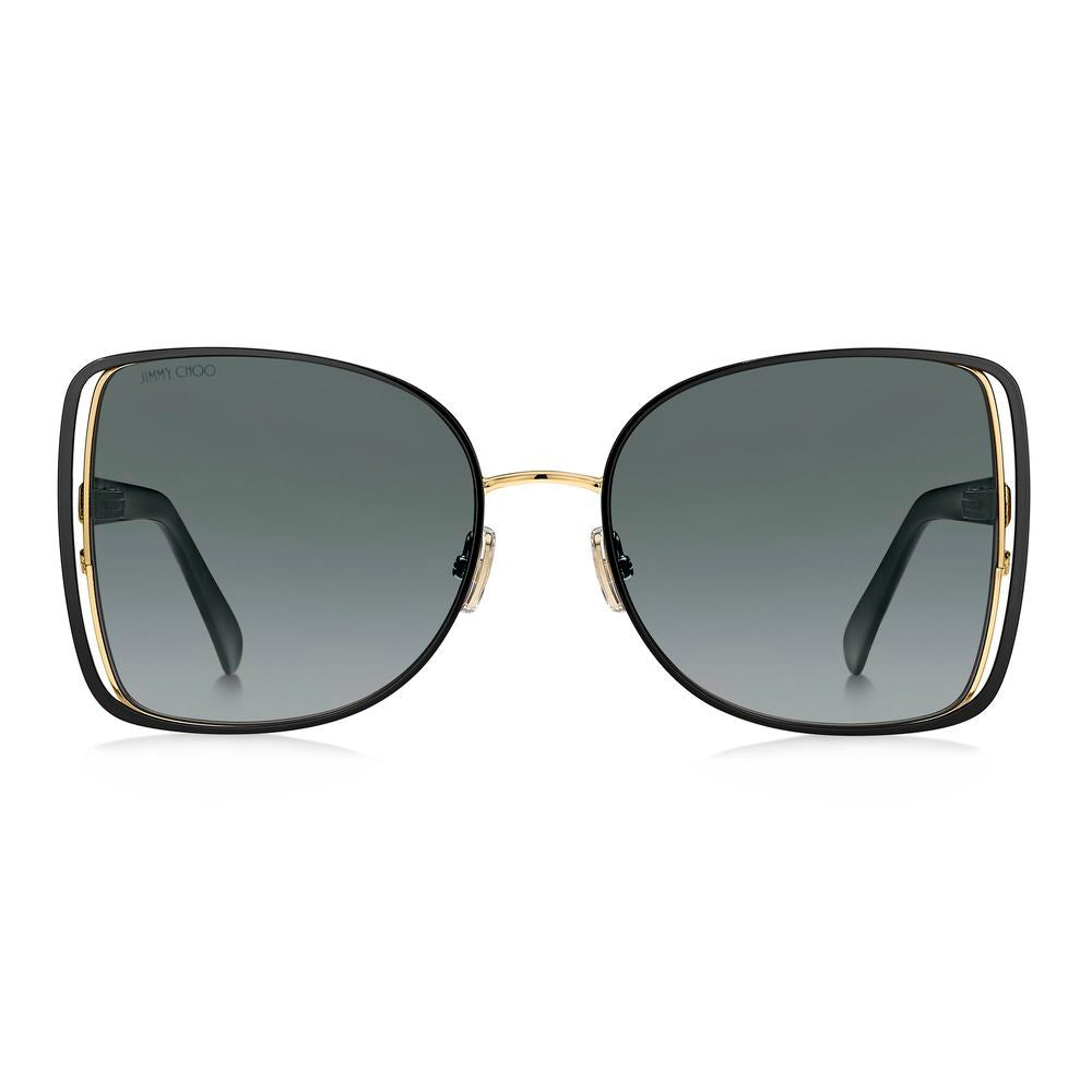 Lunettes de soleil bicolores en métal Jimmy Choo