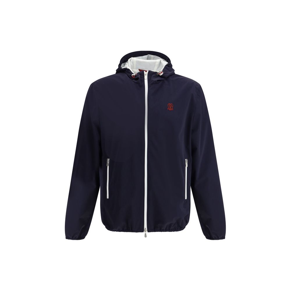 Veste imperméable à capuche Brunello Cucinelli
