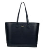 Sac fourre-tout Burberry moyen en cuir grainé noir