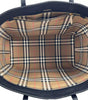 Sac fourre-tout Burberry moyen en cuir grainé noir