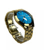 Michael Kors Slim Runway Stainless Steel Watch MK3265 Blue Gold