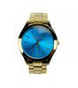 Michael Kors Slim Runway Stainless Steel Watch MK3265 Blue Gold
