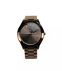 Michael Kors Slim Runway Brown Stainless Steel Watch MK3418